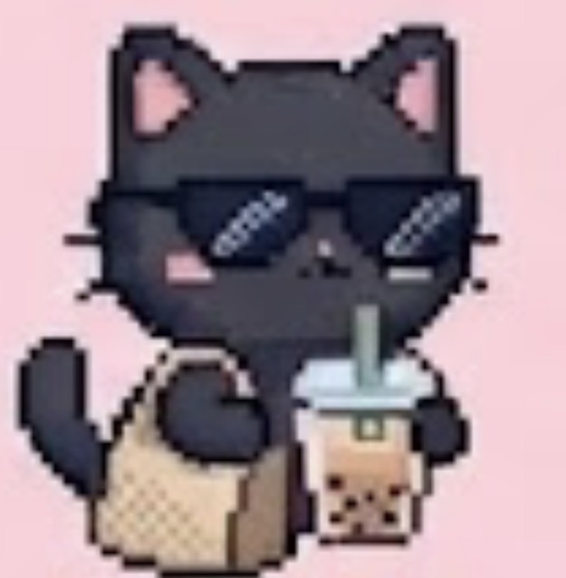 kawaii cat mascot